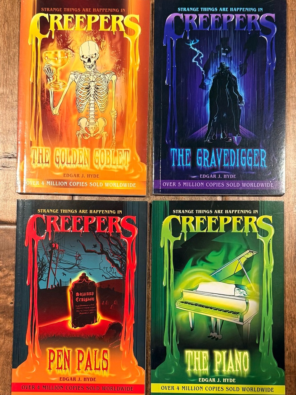 Kids Book Set - Colorful Cover Options (Orange, Purple, Red, Green)